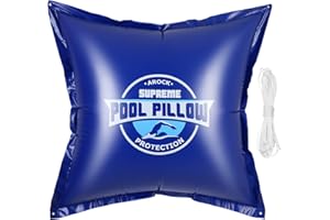 Arock 4' X 4' Pool Pillows for Above Ground Pools, Cold-Resistant Pool Cover Air Pillow, Winterizing Ice Equalizer, Winter Swimming Pool Closing Kits, 0.4mm Extra Thick - Rope Included