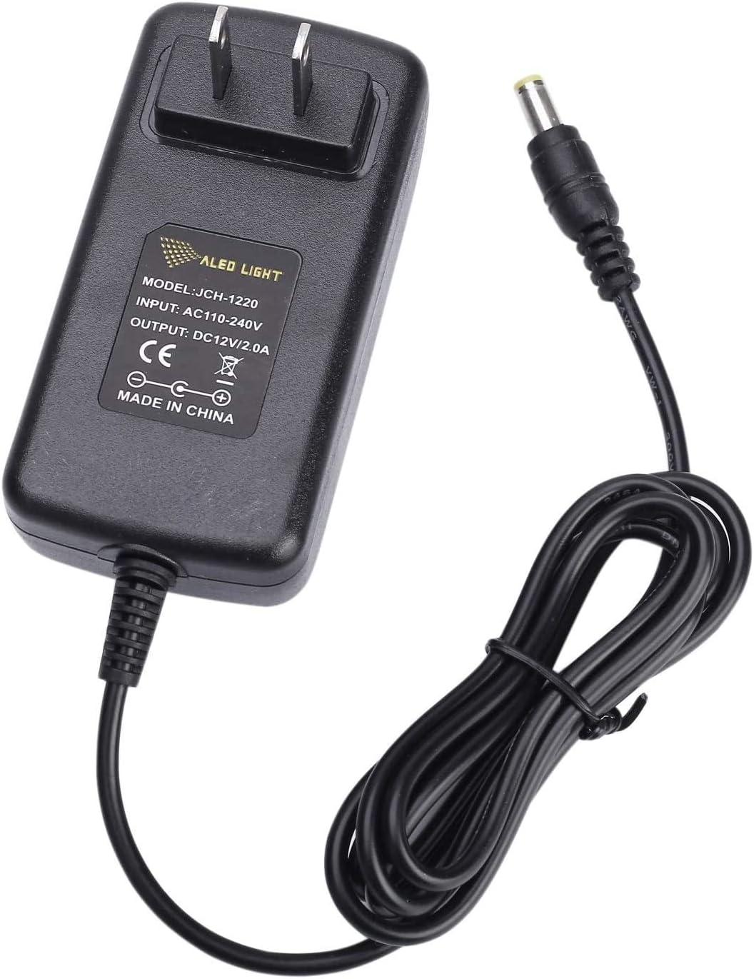 HQVOIC 12V LED Strip Power Supply 2A 24W, Wall Mounted 12V Switching