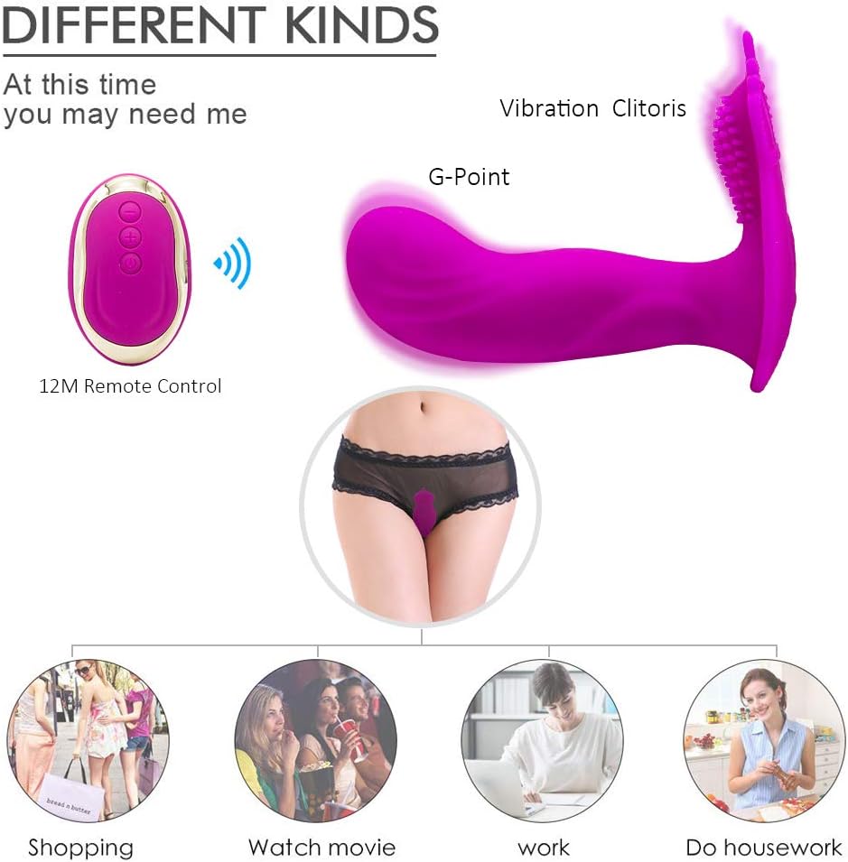 10 Speeds GxSpotter Toys for Female Rabbit Invisible Wearable Vibràntor Wànd for Women USB Rechargeable Remote Control Silicone Clìtoriàl Mssager T-Shirt
