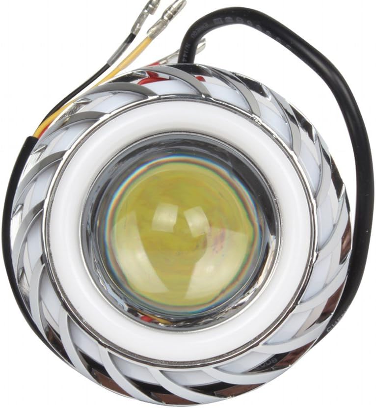 HEHEMM 10W LED Objektiv doppelte helle Engels-Augen-Motorrad