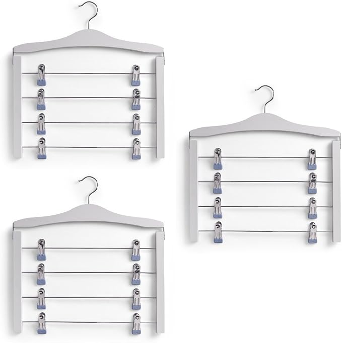 Zeller 17162 Abrazadera para Faldas M/&uacute;ltiple Blanco 39x43x1,2 cm Madera//Metal