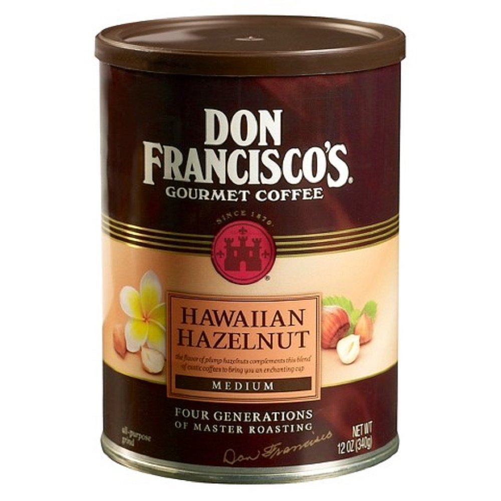 Don Francisco's, Hawaiian Hazelnut Ground Coffee, 12oz
