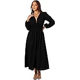 Petal & Pup Women's Cece Long Sleeve Maxi Dress
