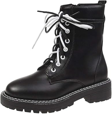 black platform boots amazon