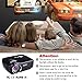 Hausbell Projector, LED Lumens 1500ANSI Luminous efficiency Portable Projector LED Mini Home Projector …