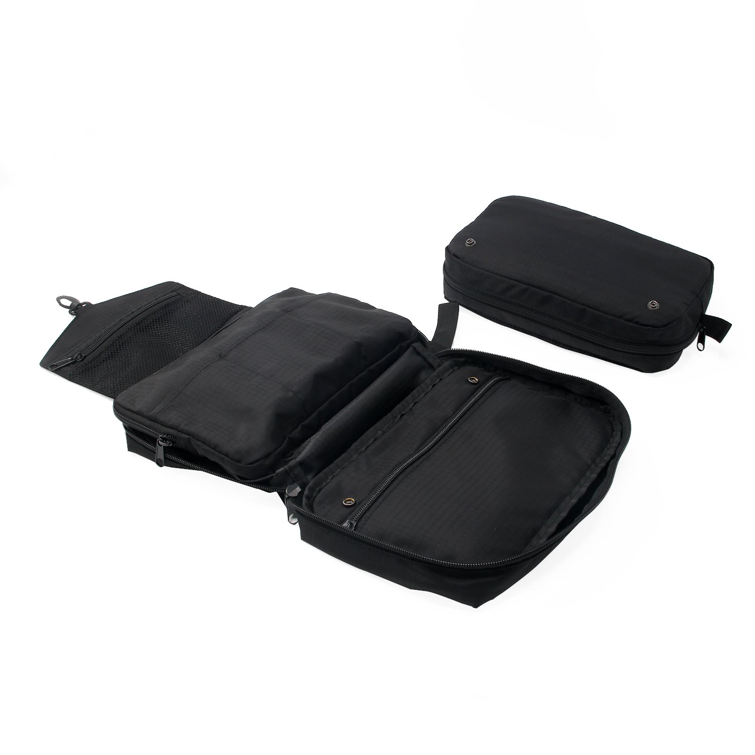 EyHome Portable Hanging Travel Toiletry Bag Organizer Storage for Men Women Cosmetic Makeup Bag Shaving Kit with Hanging Hook for vacation