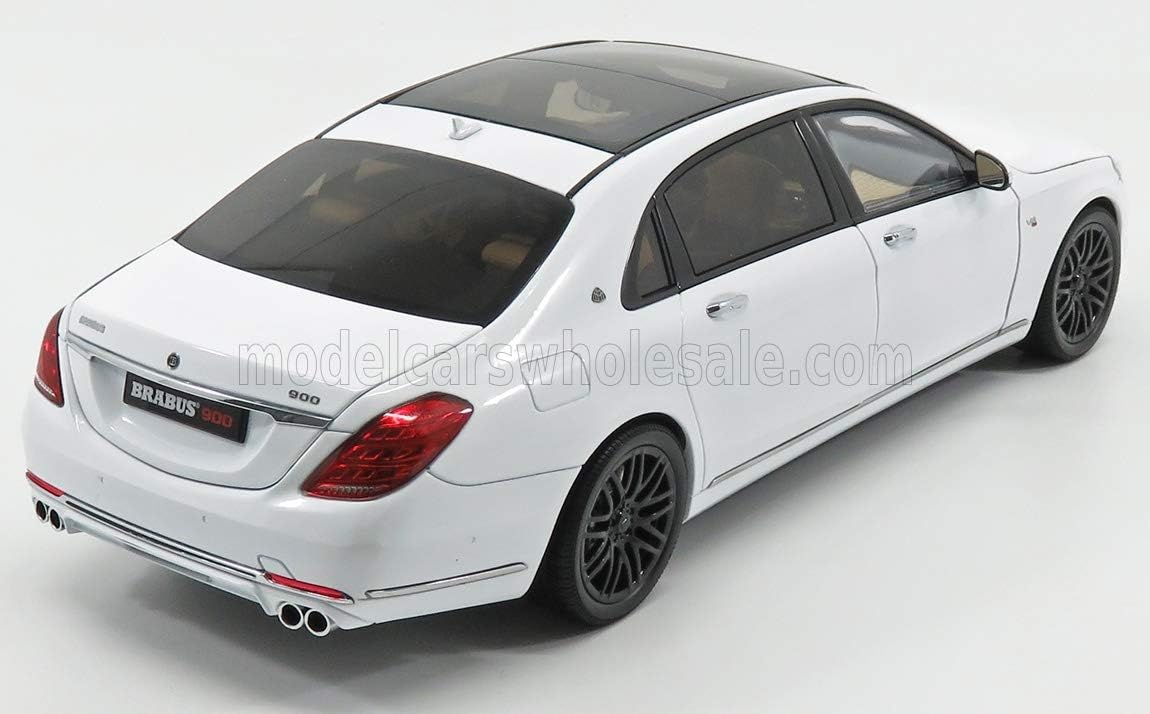 Amazon ミニカー 1 18 メルセデス ベンツ Sクラス S600 900 マイバッハ ブラバス Almost Real Mercedes Benz S Class S600 900 Maybach Brabus 18 Diamond White ミニカー ダイキャストカー おもちゃ