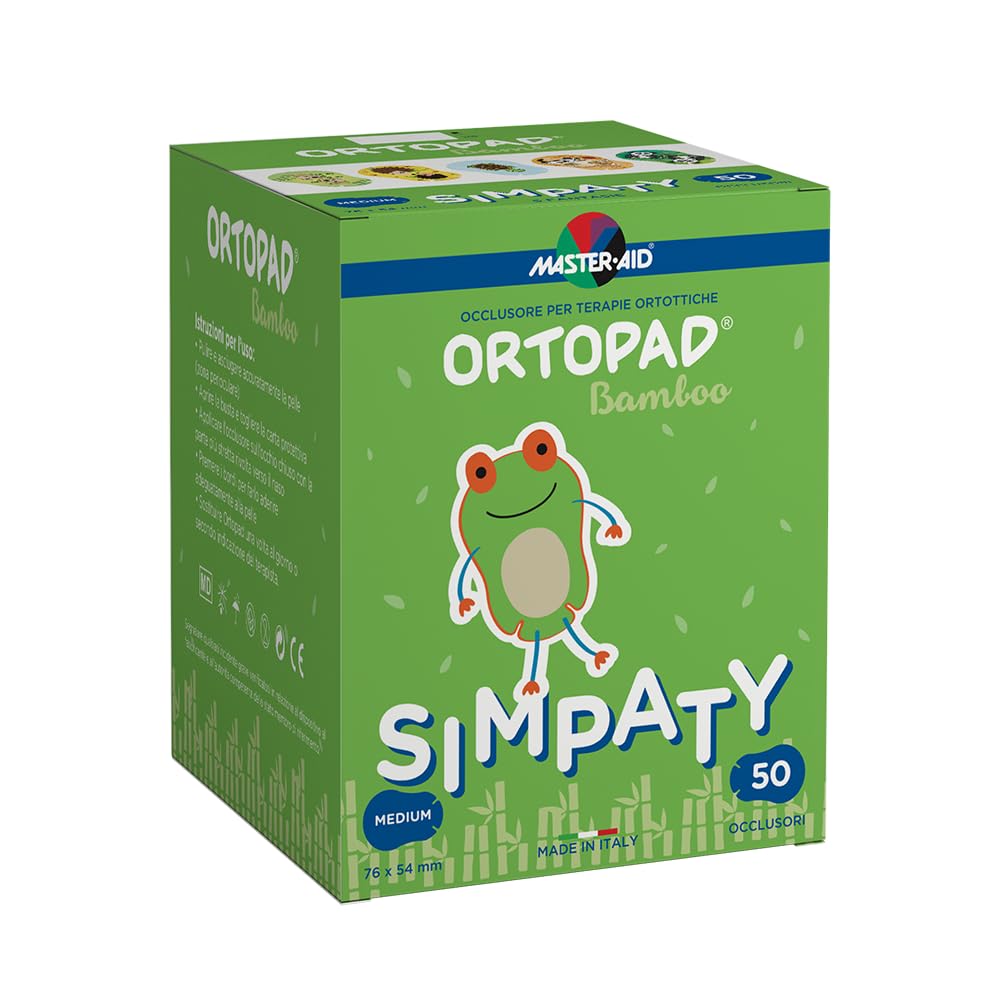 Ortopad-Simpaty CER OCUL M 50 Pages