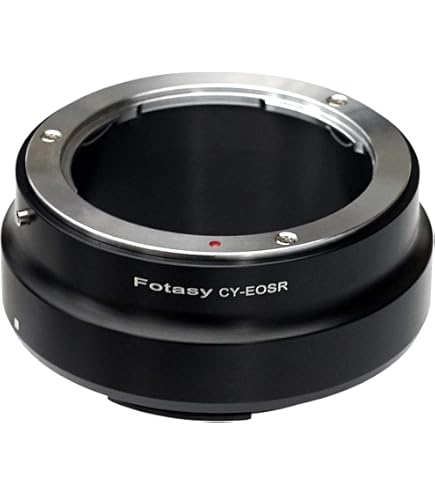 Amazon.com: Fotasy Contax Yashica C/Y Lens to Cannon EOS RF Mount