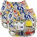 Blueberry One Size Simplex All in One Cloth Diapers, Bundle of 2, USA-Made (Traffic)