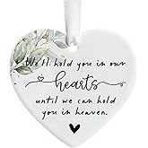 We'll Hold You in Our Hearts Christmas Ornament Loss of Loved One Miscarriage Holiday Ornament Memorial in Memory Remembrance Gift Child Loss Bereavement Gift