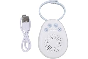 Keenso White Noise Machine, Rechargeable Portable Sound Therapy with 4 Sound Types, 30 Hours Battery Life for Kids and Adults