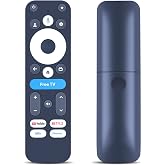 Replacement Voice Remote for onn 4K Pro Streaming Device 100135769 (2024) | Compatible with ONN Google TV 4K Pro/Plus Streaming Box, Voicae Control, Easy Pairing, 4 Dedicated Shortcut Buttons
