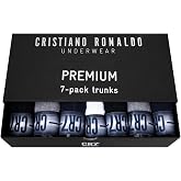 CR7 Men's 7-Pack Cotton Blend Trunks Premium Gift-Box