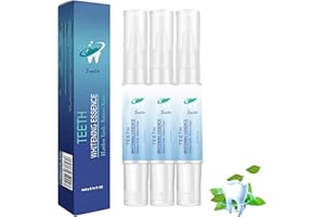 OJJ 3PCS Teeth Brightener Gel, Teeth Lighten Pen,Teeth Whitener Essence, Instant Teeth Shield Gel for Travel,Teeth Stain Remover Essence