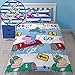 Peppa Pig George Speed 2 Piece UK Single/US Twin Sheet Set 1 x Double Sided Sheet and 1 x Pillowcase (PEGSPEDS001)