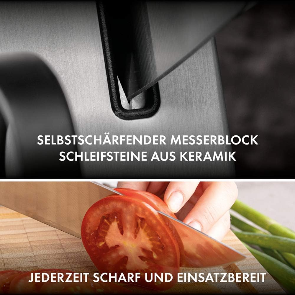 Zwilling 7-piece Self-Sharpening Knife Block Set, Wooden Block - Image 5