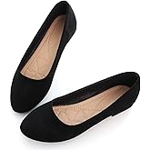 Dear Time Women's Flats Comfortable Slip On Ballet Flats Soft Solid Casual Shoes