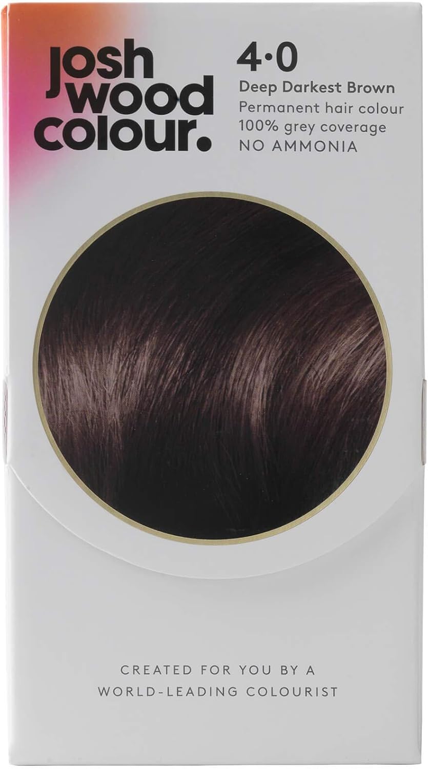 Josh Wood Colour 4.0 Deep Dark Brown Permanent Hair Dye Amazon.co.uk
