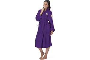NORTHWEST The Company Official NFL XS Silk Touch Bath Robe with Number, Team Colors, 24" x 47"