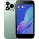 Unnecto Bolt One, Unlocked Android Phone, 2025, US Warranty, 32GB (Green) | Dual SIM, Smartphone, Android 14 (Go), 2000mAh, 5.0" Display, 1.3GHz Quad Core, 4GB RAM, 5MP Camera, with Case