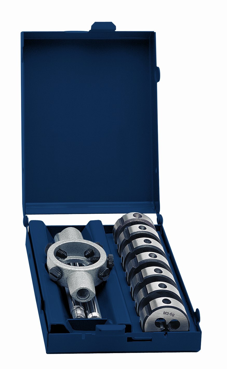 Eventus 70418 M3-M12 Set of Circular Dies (8 Pieces)