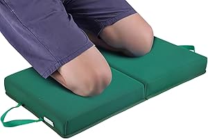 OFiSEXPT Kneeling Pad, Soft Foam Cushion for Knee Support, Water Resistant, Gardening, Baby Bath, Workout Supplies, Lightweight(Green)