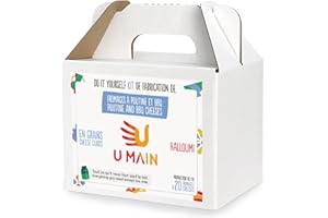 Cheese Making Kit for Beginners – Make Poutine & BBQ Fresh Cheeses at Home, Cheese Curds & Halloumi, DIY Supplies with Biling