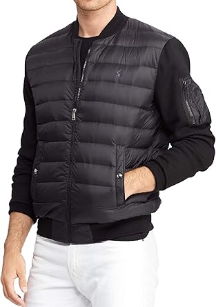 polo ralph lauren down bomber jacket