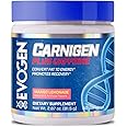 Evogen Carnigen Plus Caffeine - Premium Carnitine Powder | Supports Fat Metabolism & Promotes Recovery | L Carnitine Supplement Matrix with Caffeine & Acetyl L-Carnitine | Mango Lemonade | 50 Servings
