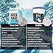 96% CALCIUM CHLORIDE Snow & Ice Melt Pellets - Animal & Plant Safe - 25 lb Pail