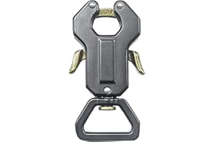 Buckle for Dog Chain,Zinc Alloy Dog Leash Locking Clips - Heavy Duty Pet Puppy Collar Attachment, Quick Release Cable Locking