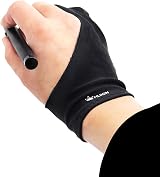 Huion Cura CR-01 Artist Glove for Graphics Tablet - One Size, Ambidextrous view 1