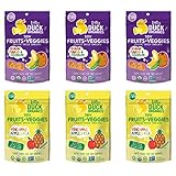 Little Duck Organics Tiny Fruits + Veggie, Variety Pack, 6 Count