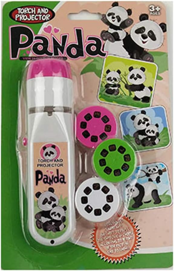 Mallalah Flashlight Projection for Child Nightlight Girl Toy Projector Kids Story Educational Preschool for Boys and Girls