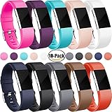 For Fitbit Charge 2 Bands, Charge2 Replacement Accessories, Pack of Ten, Small
