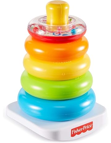 Fisher-Price disney Pirámide balanceante, juguetes bebe 6 meses, multicolor (Mattel FHC92)