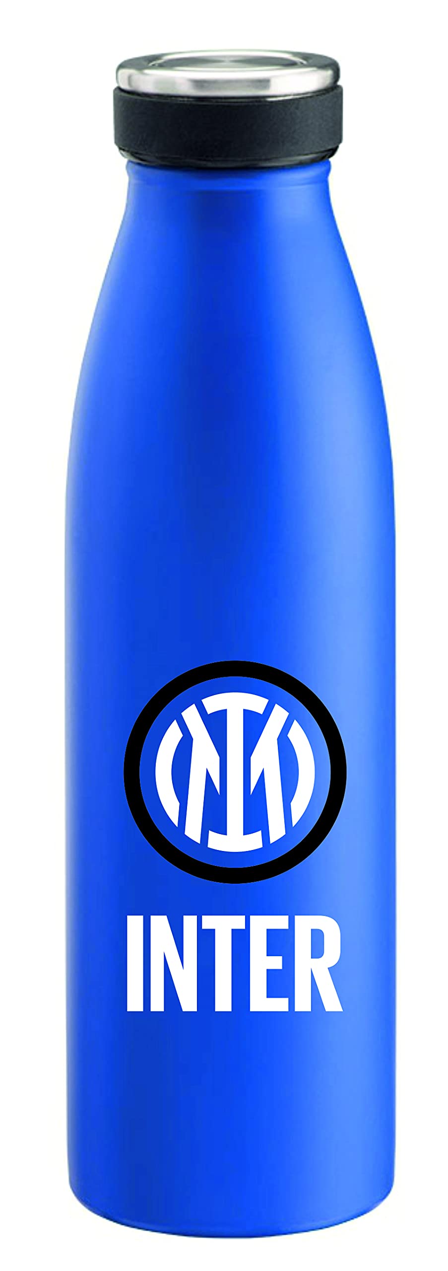 Inter Unisex The M New Logo Water Bottle, Blue, 500 ml UK