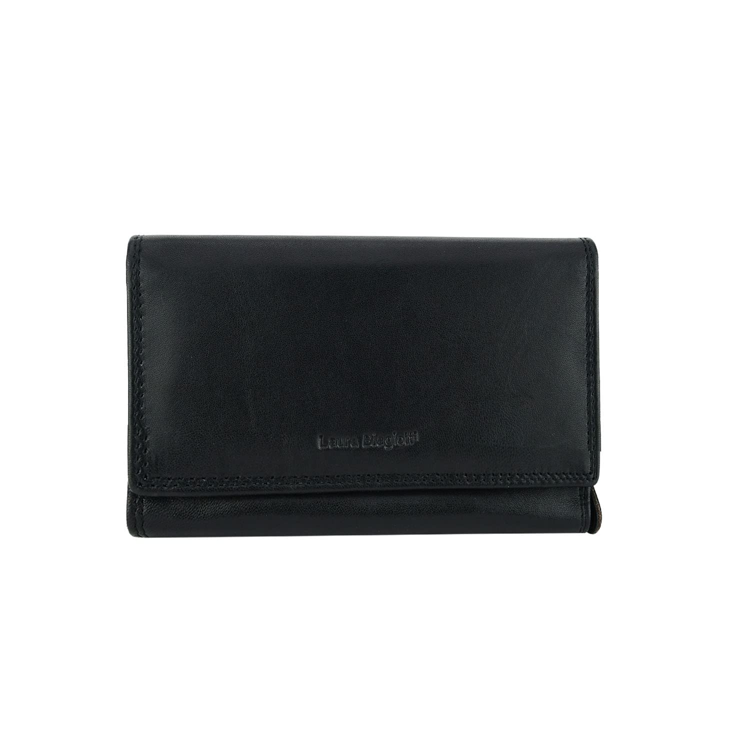 Laura Biagiotti Women's Genuine Leather Wallet, Spacious with Gift Box