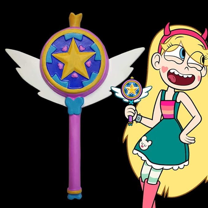 Amazon Horshow 悪魔バスタースター バタフライ 星蝶プリンセス 魔法の杖 コスプレ おもちゃ 小道具 コスプレ 仮装 通販