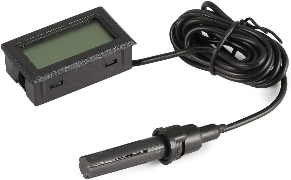 Jiobapiongxin Mini Thermometer Hygrometer Temperature Humidity Meter Detector Aquarium