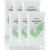 Paraffin Wax Refills for Paraffin Baths, 6 packs Unscent Paraffin Wax for Hand and Feet Hydration and Moisturizing