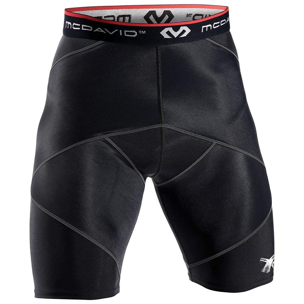 Photo 1 of McDavid Cross Compression Shorts, Men's Boxer Brief, X-Large Black