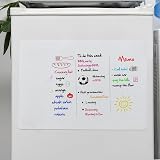 Hisredsun A4 Magnetic Dry Erase Whiteboard Sheets 2 Pack Fridge Organizer view 5