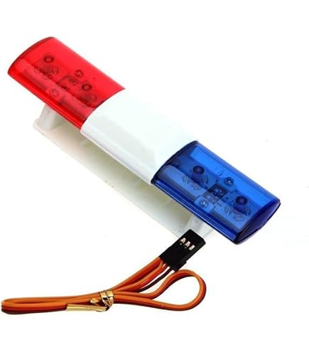 Amazon.com: Team Associated 29265 XP Police Light Bar, 1/10 Scale
