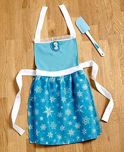 Licensed Disney Girls Apron/Spatula Baking Set. Frozen/Elsa