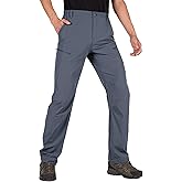 Shallowlulu Men's Cargo Hiking Pants Quick Dry Lightweight Water Resistant Breathable Work Pants for Men with Multi Pockets