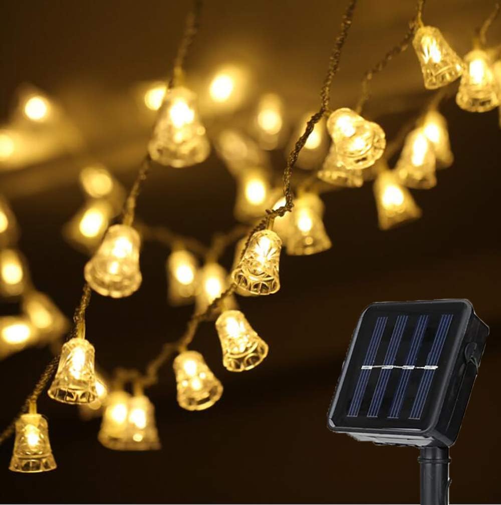 Solar Fairy String Light,AMZSTAR Solar Light String Bell,20