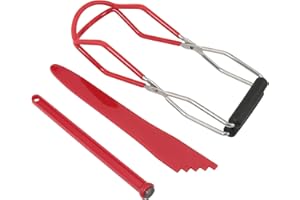 BAIRONG 3pcs Canning Kit - Canning Jar Lifter Tongs, Canning Bubble Popper Bubble Remover and Canning Lid Lifter Magnetic Lid