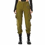 Women's Cotton Casual Military Army Cargo Combat